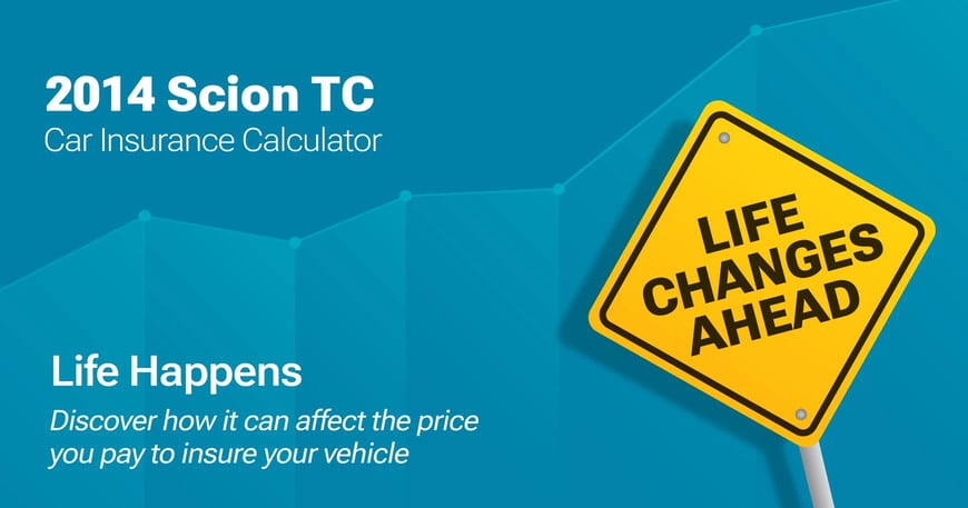 2014 Scion TC car insurance calculator image