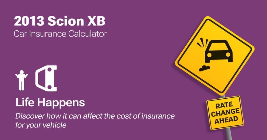 2013 Scion XB car insurance calculator image