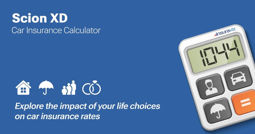 Scion XD car insurance calculator image