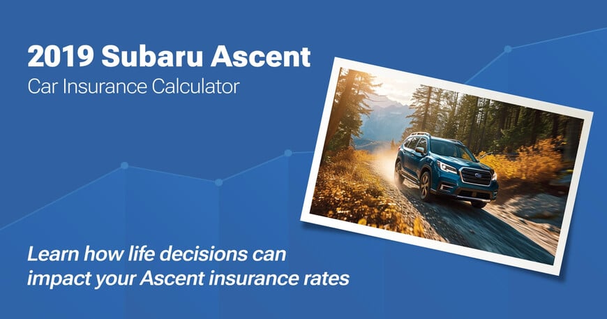 2019 Subaru Ascent car insurance calculator image