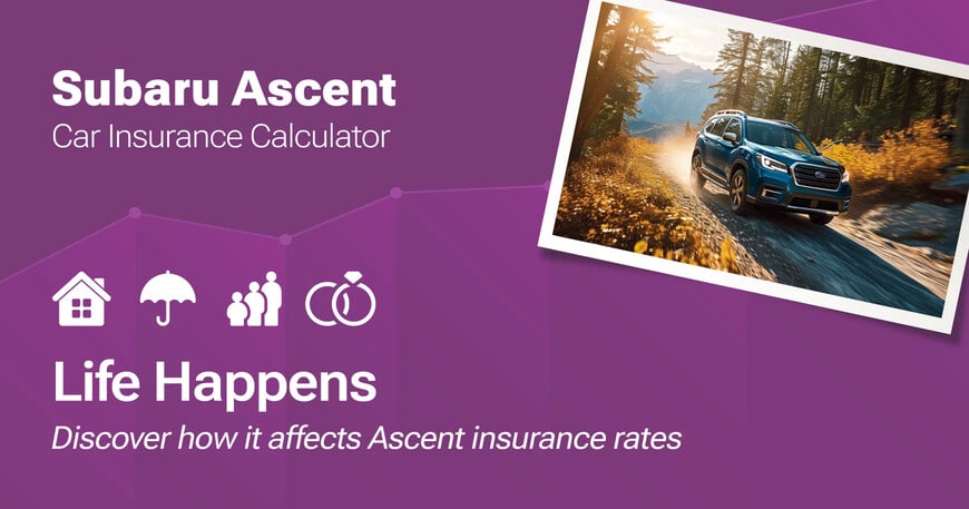 Subaru Ascent car insurance calculator image