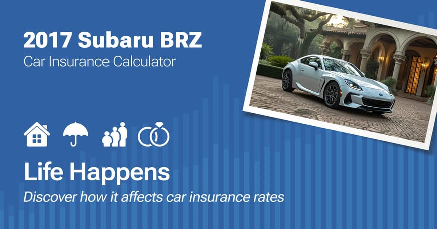 2017 Subaru BRZ car insurance calculator image