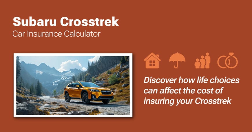 Subaru Crosstrek car insurance calculator image