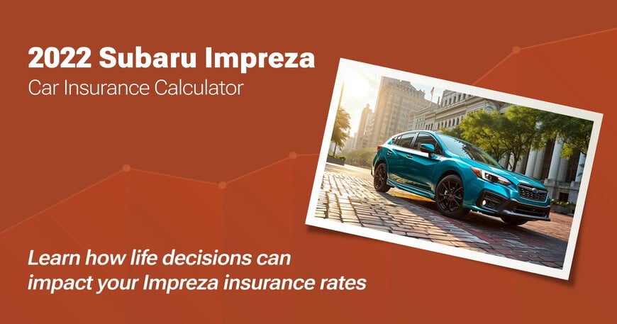 2022 Subaru Impreza car insurance calculator image