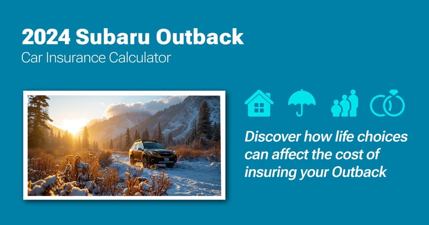 2024 Subaru Outback car insurance calculator image