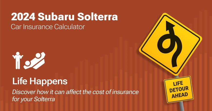 2024 Subaru Solterra car insurance calculator image