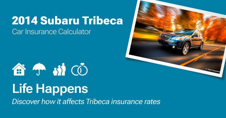 2014 Subaru Tribeca car insurance calculator image
