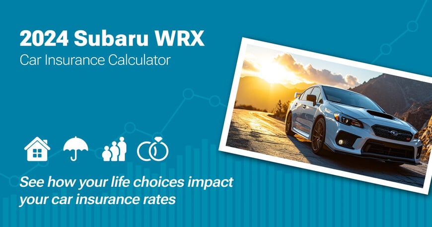 2024 Subaru WRX car insurance calculator image