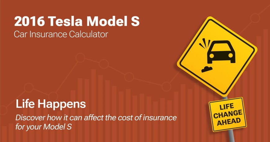 2016 Tesla Model S car insurance calculator image