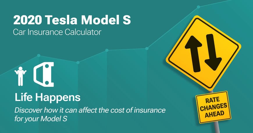 2020 Tesla Model S car insurance calculator image