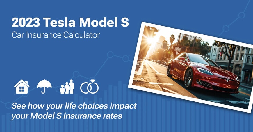 2023 Tesla Model S car insurance calculator image