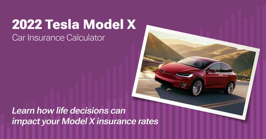 2022 Tesla Model X car insurance calculator image
