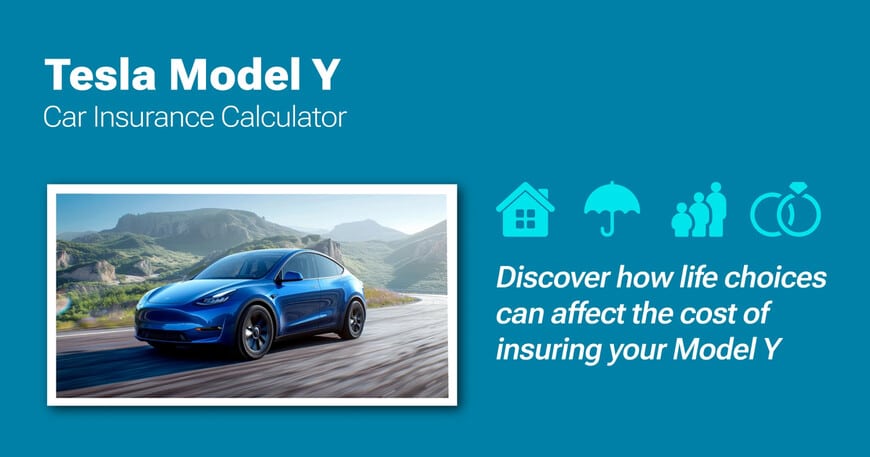 Tesla Model Y car insurance calculator image