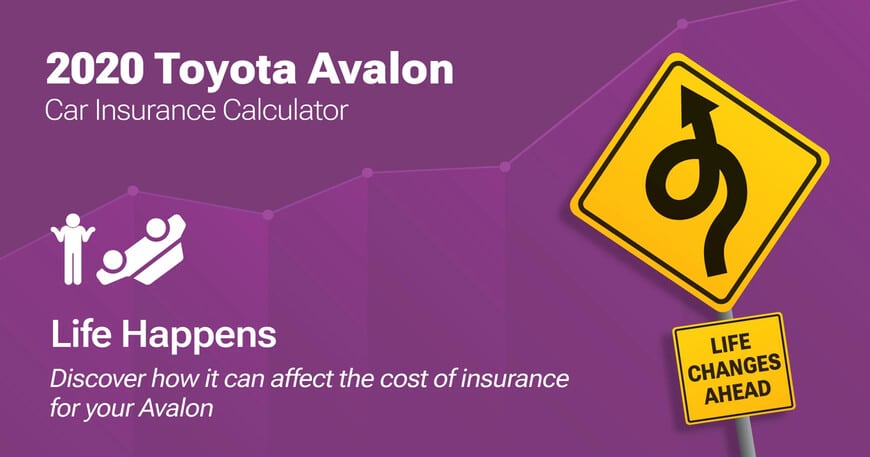 2020 Toyota Avalon car insurance calculator image