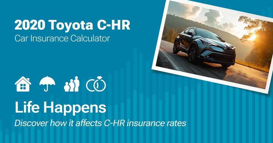 2020 Toyota C-HR car insurance calculator image
