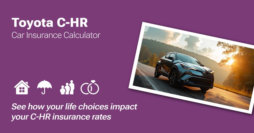Toyota C-HR car insurance calculator image