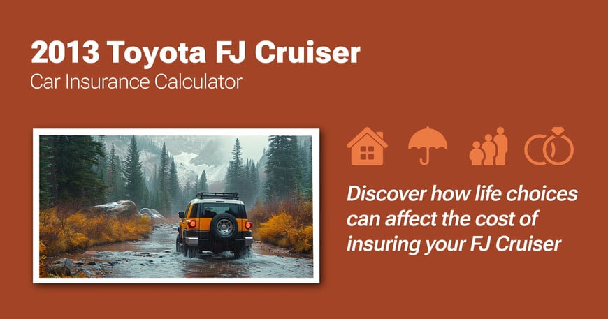 2013 Toyota FJ Cruiser car insurance calculator image
