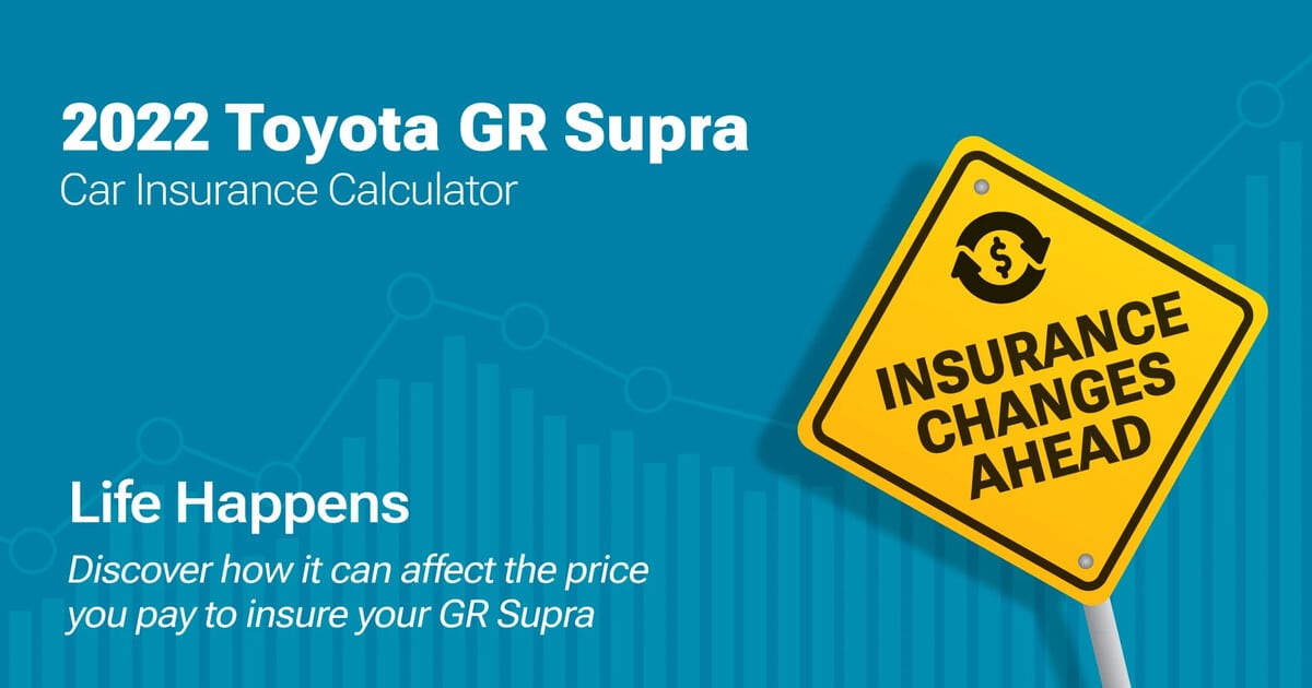 2022 Toyota GR Supra Car Insurance Calculator