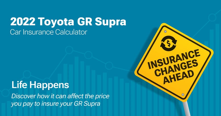 2022 Toyota GR Supra car insurance calculator image