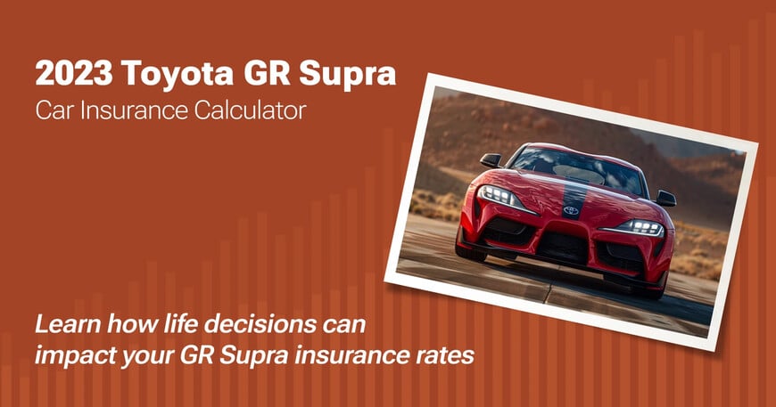 2023 Toyota GR Supra car insurance calculator image