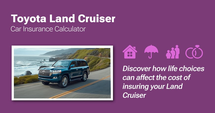 Toyota Land Cruiser car insurance calculator image