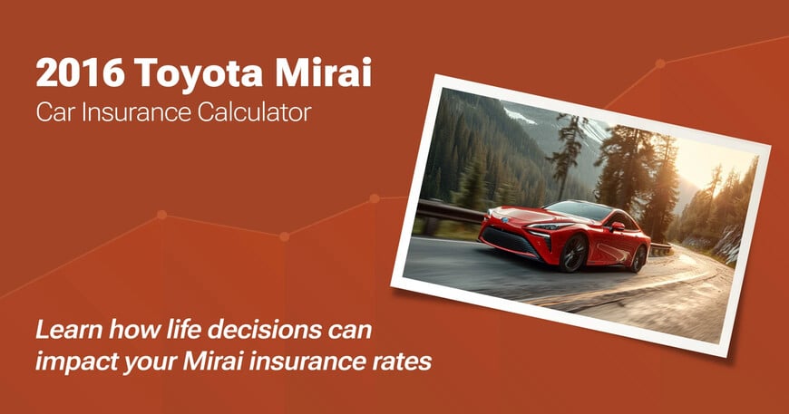 2016 Toyota Mirai car insurance calculator image
