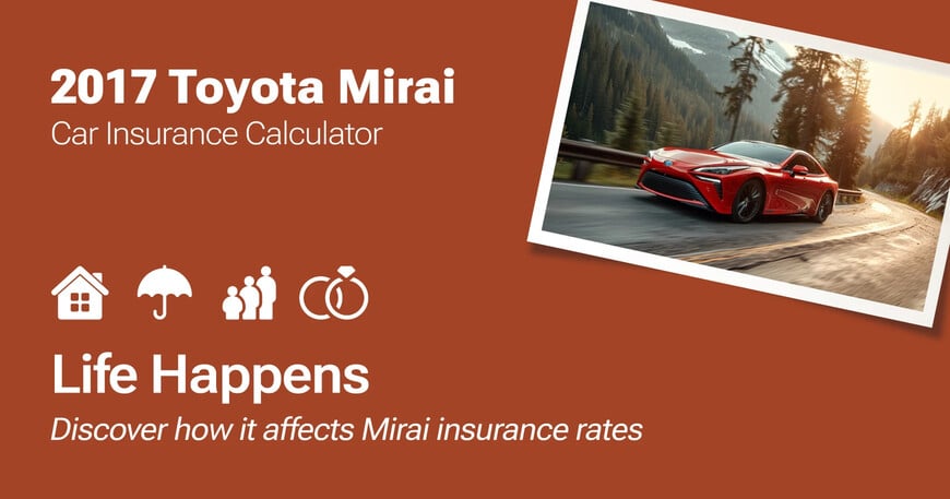 2017 Toyota Mirai car insurance calculator image