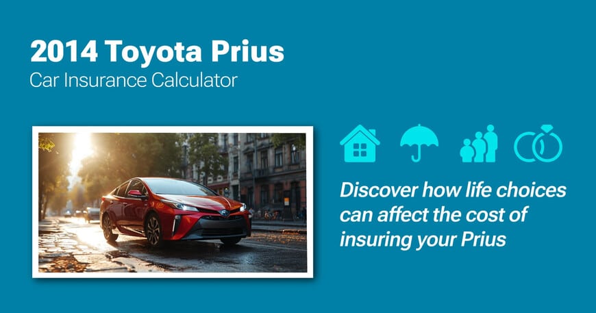 2014 Toyota Prius car insurance calculator image