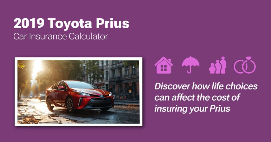 2019 Toyota Prius car insurance calculator image