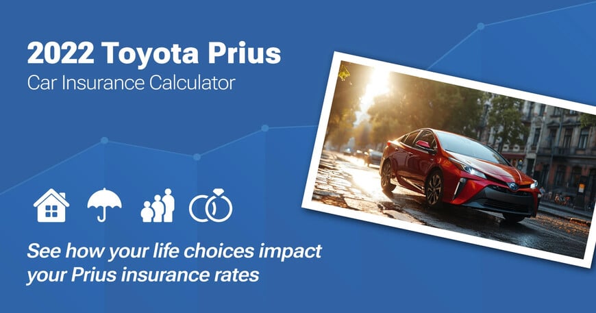 2022 Toyota Prius car insurance calculator image