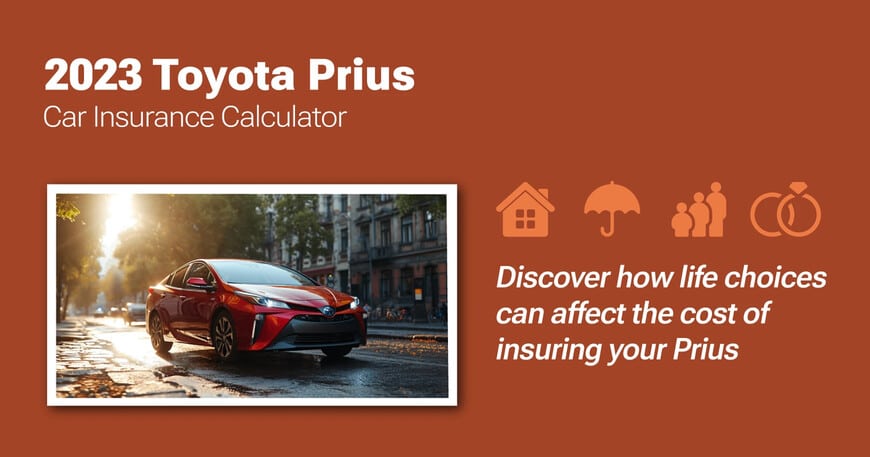 2023 Toyota Prius car insurance calculator image