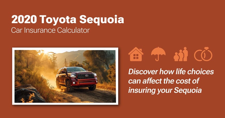 2020 Toyota Sequoia car insurance calculator image
