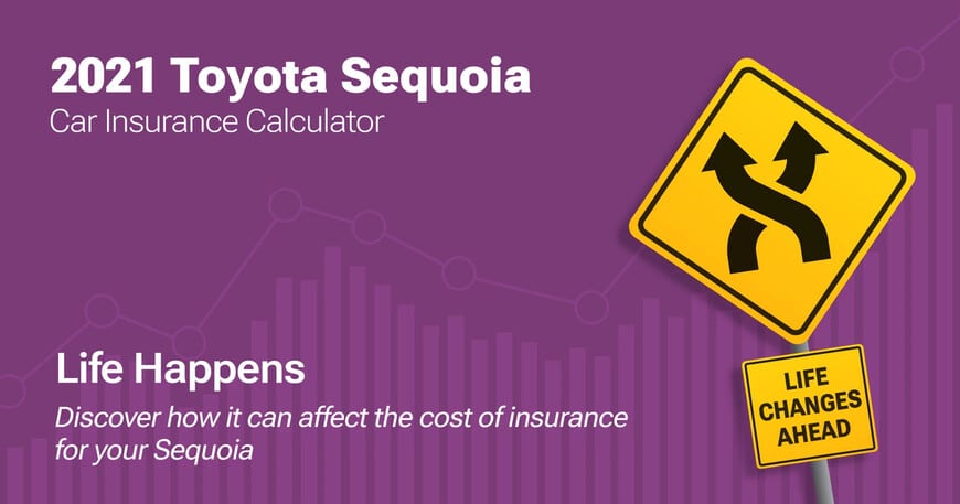 2021 Toyota Sequoia car insurance calculator image