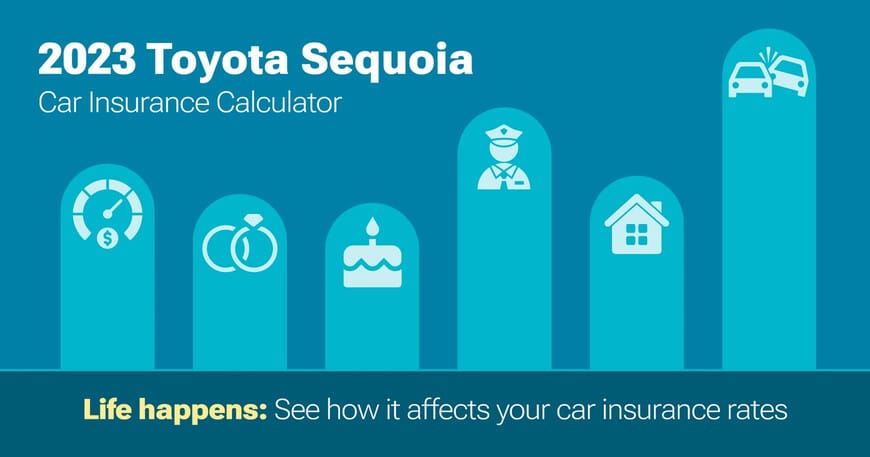 2023 Toyota Sequoia car insurance calculator image