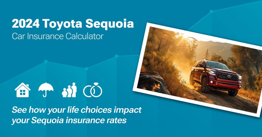 2024 Toyota Sequoia car insurance calculator image