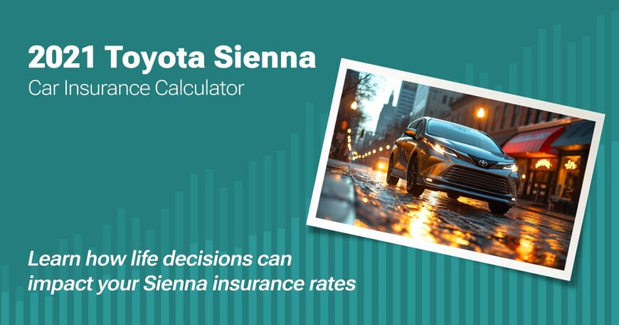 2021 Toyota Sienna car insurance calculator image