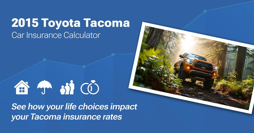 2015 Toyota Tacoma car insurance calculator image