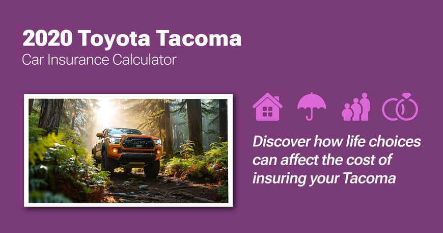 2020 Toyota Tacoma car insurance calculator image