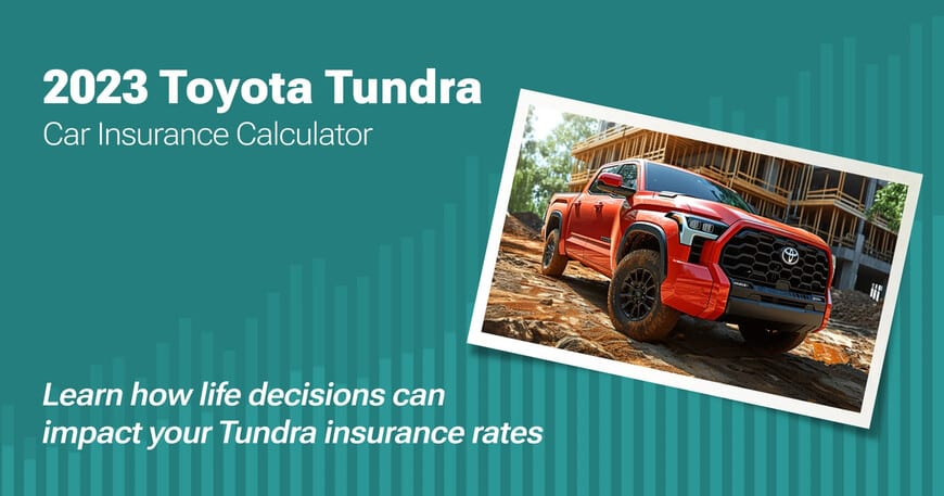 2023 Toyota Tundra car insurance calculator image