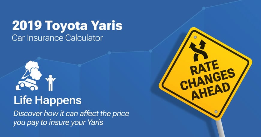 2019 Toyota Yaris car insurance calculator image