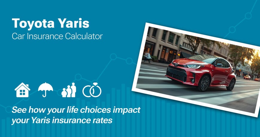 Toyota Yaris car insurance calculator image