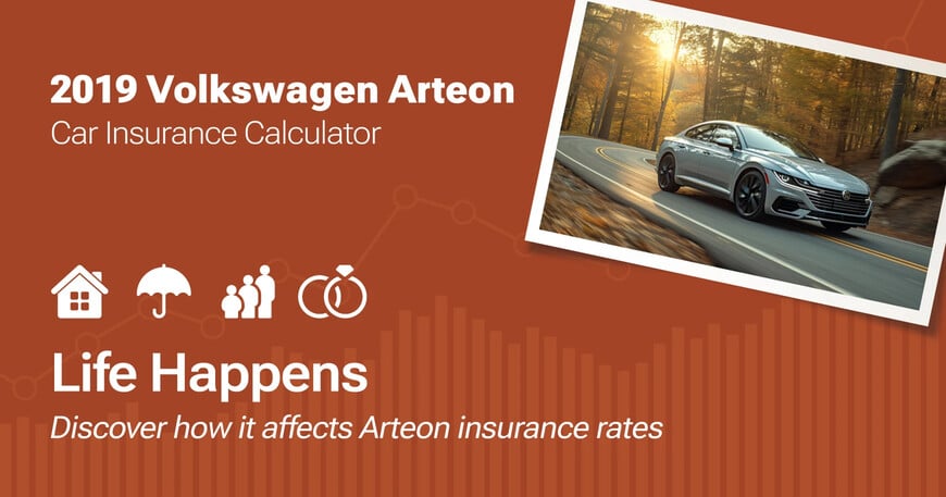 2019 Volkswagen Arteon car insurance calculator image
