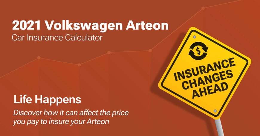 2021 Volkswagen Arteon car insurance calculator image