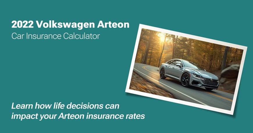 2022 Volkswagen Arteon car insurance calculator image