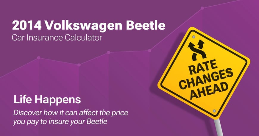 2014 Volkswagen Beetle car insurance calculator image