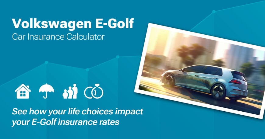 Volkswagen E-Golf car insurance calculator image