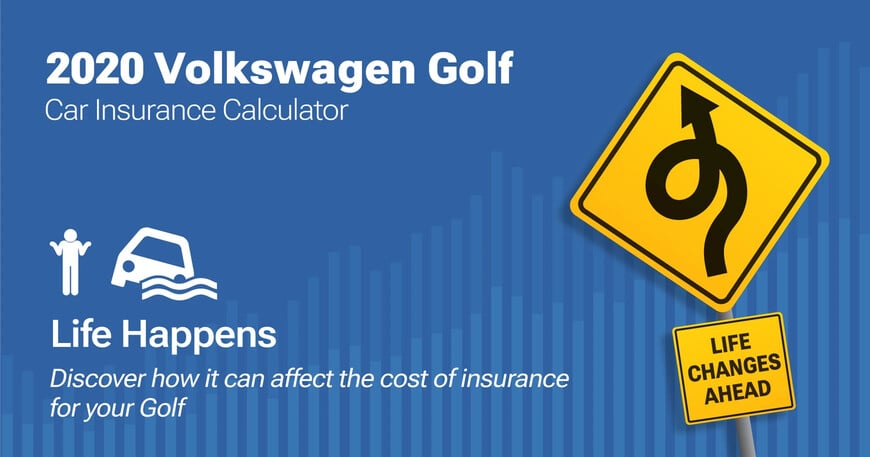 2020 Volkswagen Golf car insurance calculator image