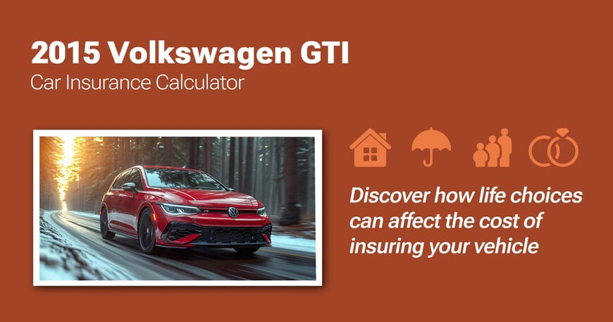 2015 Volkswagen GTI car insurance calculator image