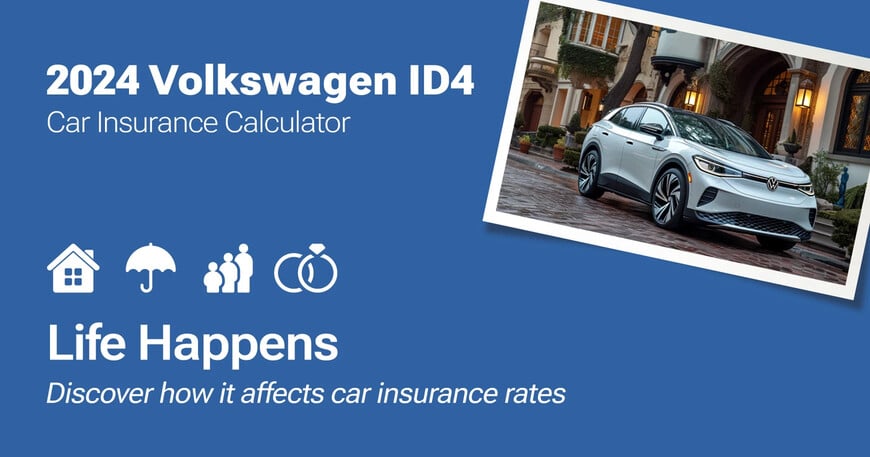 2024 Volkswagen ID4 car insurance calculator image