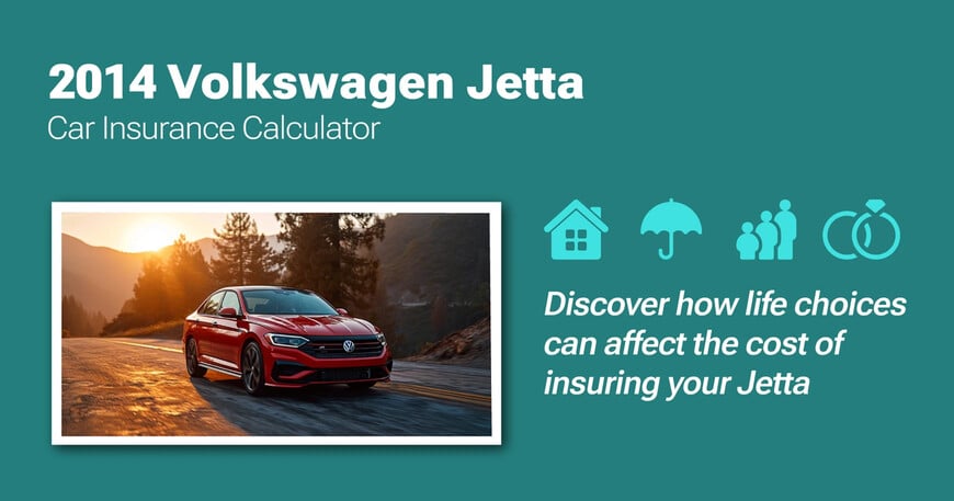 2014 Volkswagen Jetta car insurance calculator image